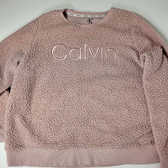 - Plus Size Calvin Klein Women's  Pullover Sweatshirt - Picture 5 of 10